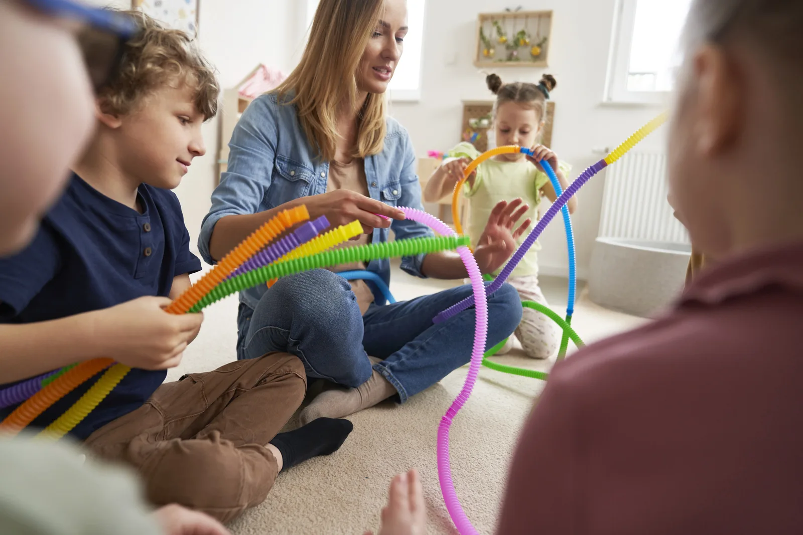 Trabajo psicomotriz con niños